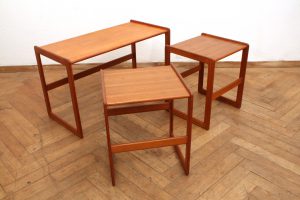 Satztische teak