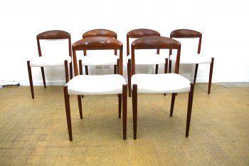 Set Teak Stühle von Knud Andersen