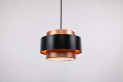 Jo Hammerborg "Juno" Hängeleuchte, Dänemark 60er Jahre